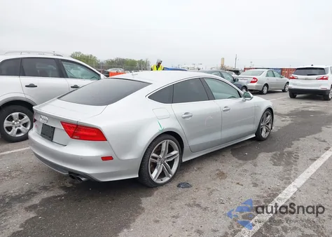 2013 Audi S7 4.0T Prestige z USA, uszkodzony, nr VIN WAUW2AFC5DN155385